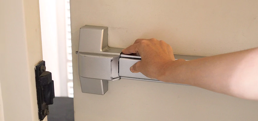 Roller Gate Panic Bar Installation in Pedley, California